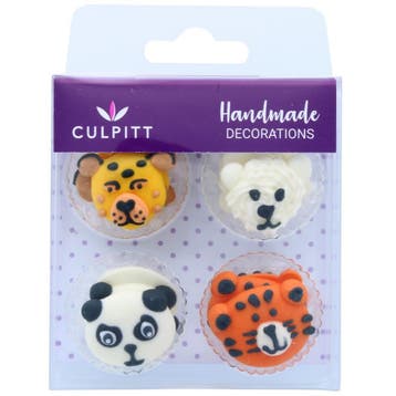 Culpitt Suikerdecoratie Wilde Dieren 12st., Hobby en Vrije tijd, Verzenden, Nieuw