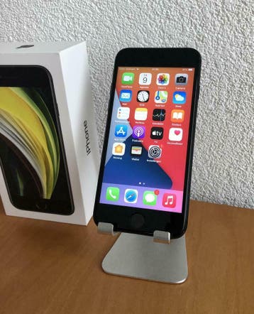 Apple iPhone SE 2020 64GB / 128GB / Zwart / Rood / Garantie, Refurbished, Ophalen of Verzenden, Zonder simlock, IPhone SE (2020)