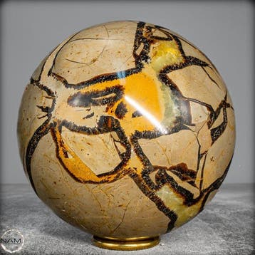Natuurlijke topkwaliteit, grote septaariet Sphere- 3065.43 g, Verzamelen