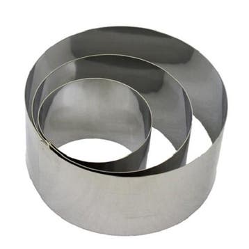 Taartring Ø 5 x 4,5 cm, Verzenden, Nieuw