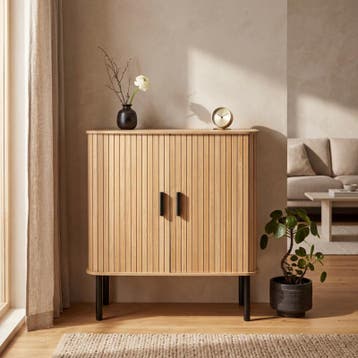 Design kast met schuifdeuren - 80 x 40 x 85 cm, Verzenden, Nieuw
