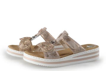 Rieker Slippers in maat 41 Roze, Slippers, Overige kleuren, Verzenden, Zo goed als nieuw