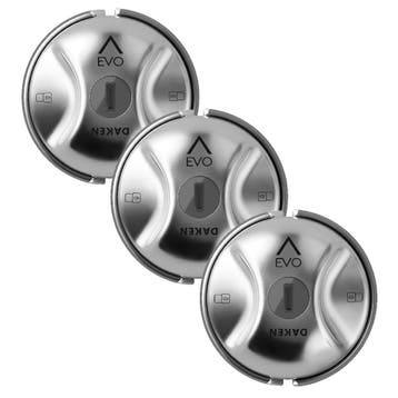 Bestelwagen slot - 3-Pack Saturn Evo - Gelijksluitend, Auto diversen, Verzenden, Nieuw