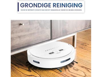 Heevey Robotstofzuiger - Dweilfunctie - Slimme navigatie -, Verzenden, Zo goed als nieuw