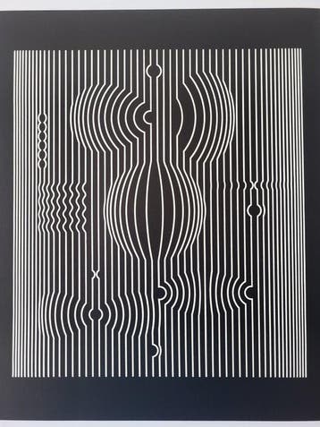 Victor Vasarely (1906-1997) - Manipur - Vasarely - tirage