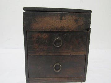 Doos - Hout - Houten opbergdoos