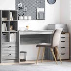 vidaXL Bureau Grijs Sonoma 100 x 40 x 76 cm, Verzenden, Nieuw