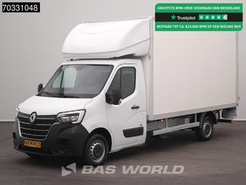 Renault Master 145PK DHollandia Laadklep Zijdeur Bakwagen A, Stof, Gebruikt, Euro 6, Renault