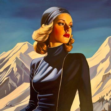 Biatturi Irina - Dans les Alpes