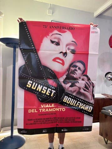 100x140 cm - Sunset Boulevard 75º Anniversario, Nieuw