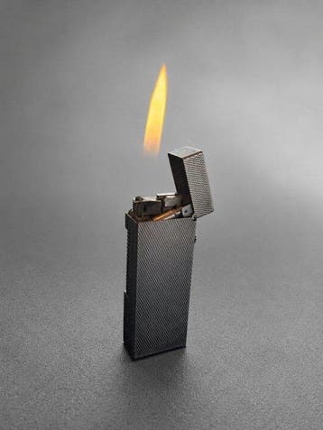 Dunhill - Zonder minimumprijs - Zakaansteker - Verzilverd, Verzamelen, Nieuw