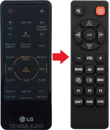 Vervangende LG  AKB73776011 afstandsbediening, Verzenden, Nieuw
