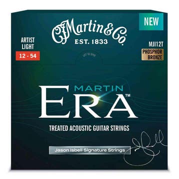 Martin & Co MJI12T Jason Isbell phosphor bronze gitaarsnaren, Ophalen of Verzenden, Nieuw