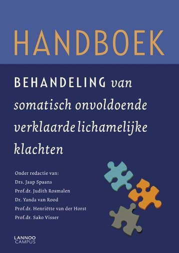 Handboek behandeling van somatisch onvoldoende verklaarde, Boeken, Verzenden, Gelezen