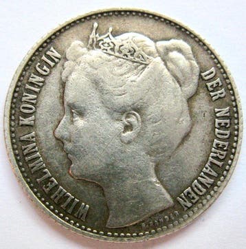 Nederland. Wilhelmina. 1/2 Gulden 1904 - Schaars (Zonder