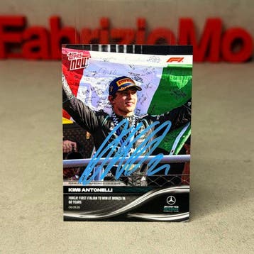 Mercedes - Topps Now - Forza! First italian to win at Monza, Verzamelen, Nieuw