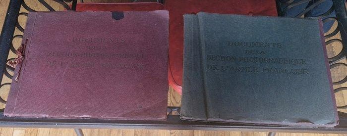 Anonyme - 2 Albums, Documents de la section photographique, Antiek en Kunst, Antiek | Boeken en Bijbels