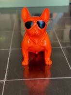 bulldog hond oranje supporter voetbal sport oranje oranje, Ophalen of Verzenden, Nieuw, Overige typen, Overige