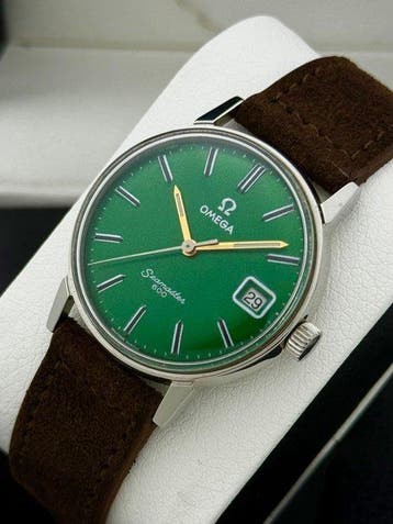 Omega - Seamaster 600 Green Dial Cal.611 - 136.011 - Heren -, Sieraden, Tassen en Uiterlijk, Horloges | Heren, Nieuw