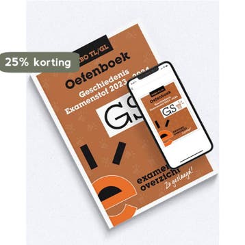ExamenOverzicht - Oefenboek Geschiedenis VMBO TL/GL, Verzenden, Zo goed als nieuw, ExamenOverzicht