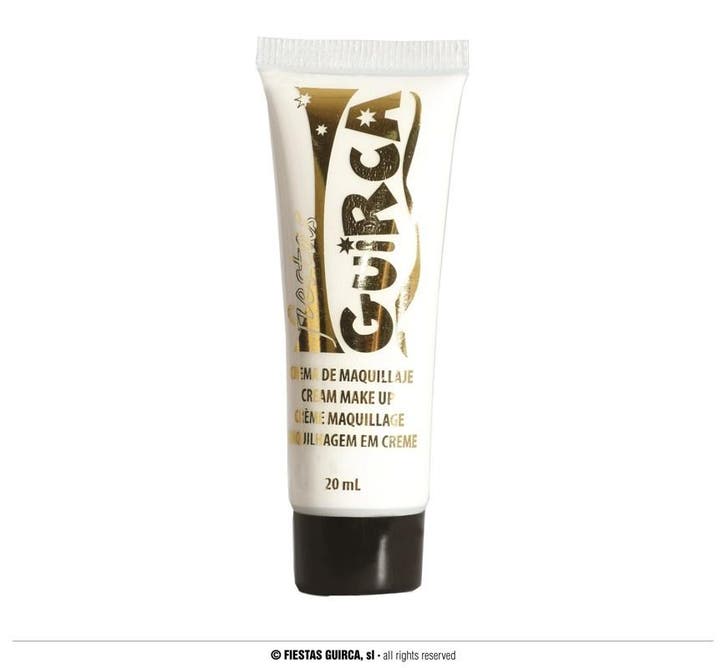 Cream make up tube wit, Kleding | Dames, Carnavalskleding en Feestkleding, Nieuw, Ophalen of Verzenden
