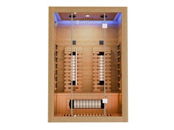 Veiling - Infraroodcabine/sauna Kiruna 190x130x105cm, Nieuw