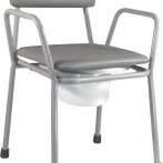 Aidapt postoel grijs - hoogte verstelbaar, Verzenden, Nieuw