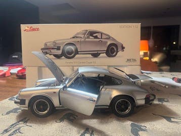 Schuco 1:12 - Modelauto - Porsche 911 Carrera Coupé 3.2, Nieuw