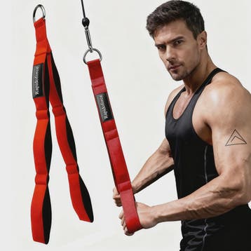 Heavy Duty Triceps Touw voor Kabelmachine - Fitness Pull Dow, Verzenden, Nieuw
