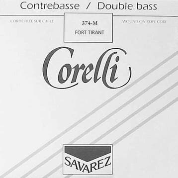 Corelli CO-374-M double bass string E-4 4/4-3/4,medium,, Ophalen of Verzenden, Nieuw