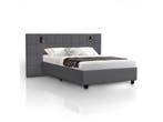 Juskys Luzano - Gestoffeerd Bed - 140x200cm - Fluweel -, Huis en Inrichting, Verzenden, Nieuw