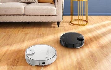 2dekans | Xiaomi Viomi V3 MAX - Zwart - Robotstofzuiger met, Ophalen of Verzenden, Gebruikt