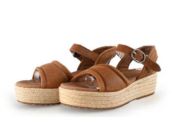 Timberland Sandalen in maat 38 Bruin, Kleding | Dames, Bruin, Verzenden, Sandalen of Muiltjes, Zo goed als nieuw