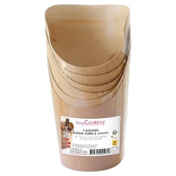 ScrapCooking Papieren Bakjes Churros 6st, Verzenden, Nieuw