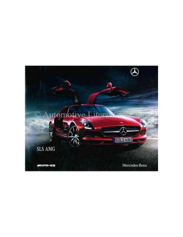 2009 MERCEDES-BENZ SLS AMG BROCHURE DUITS, Nieuw, Author