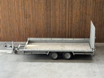 Hulco Terrax-2 Lange Klep 394x180 3000kg 2-as, Auto diversen, Aanhangers en Bagagewagens, Nieuw