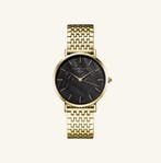 Rosefield UBGSG-U35 Upper east side zwart goud Dameshorloge, Sieraden, Tassen en Uiterlijk, Horloges | Dames, Overige merken, Staal