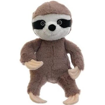 Magnetron warmte knuffel luiaard - pluche - 18 cm, Kinderen en Baby's, Speelgoed | Knuffels en Pluche, Verzenden, Nieuw