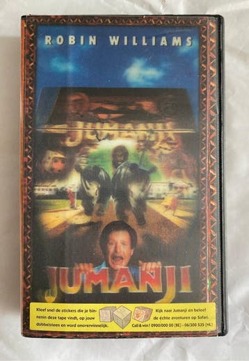 JUMANJI (VHS), Cd's en Dvd's, Verzenden, Gebruikt