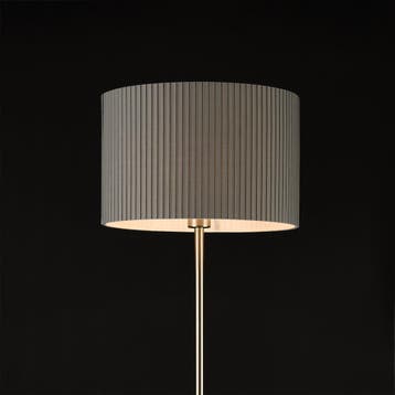Vloerlamp staande lamp Coimbra 151xØ38 cm E27 grijs, Verzenden, Nieuw