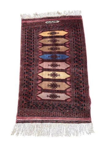 Pakistan - Vloerkleed - 126 cm - 78 cm - Gesigneerd - Art, Nieuw