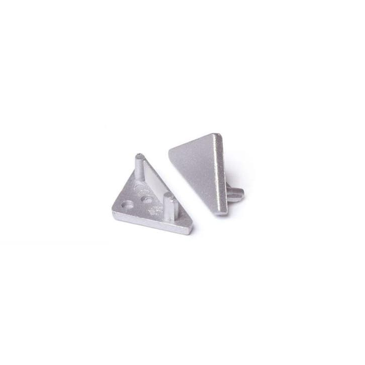END CAP | CABI | 12MM | ZILVER | 20 STUKS, Huis en Inrichting, Lampen | Overige