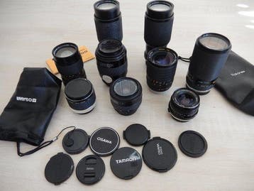 Exakta, Tamron, Tokina, Osawa, Panagor Zoom- e.a. lenzen, Nieuw