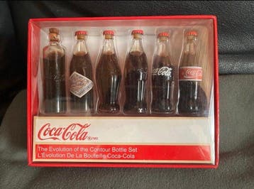 Themacollectie - Coca-Cola Flessen-Evolutie Set – 1996