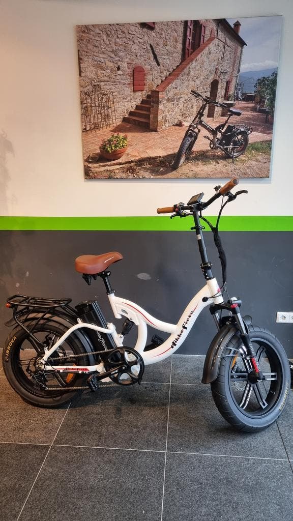 Fatbike Dikkefiets Stoer camper special vouwbaar vouwfiets, Fietsen en Brommers, Fietsen | Vouwfietsen, Versnellingen, Totaal opvouwbaar