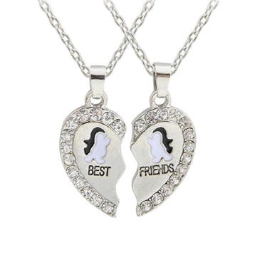 Fako Bijoux - Vriendschapsketting - Best Friends - Pinguins, Verzenden, Nieuw