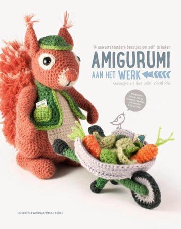 Boek Amigurumi aan het werk 9789461313058, Boeken, Verzenden, Zo goed als nieuw