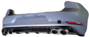 Achterbumper R Look Geschikt Voor Golf 7 7.5 2012-2020, Volkswagen, Nieuw, Ophalen of Verzenden, Achter