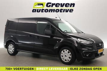 Ford Transit Connect Ecoboost L2 100PK | Benzine | 3 Zits |, Euro 6, Zwart, Handgeschakeld, Nieuw