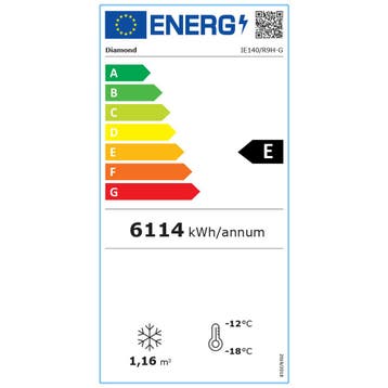 Diamond Vrieskast | GASTRO LINE EVO | 1400L (2/1 GN) | RVS |, Ophalen of Verzenden, Nieuw